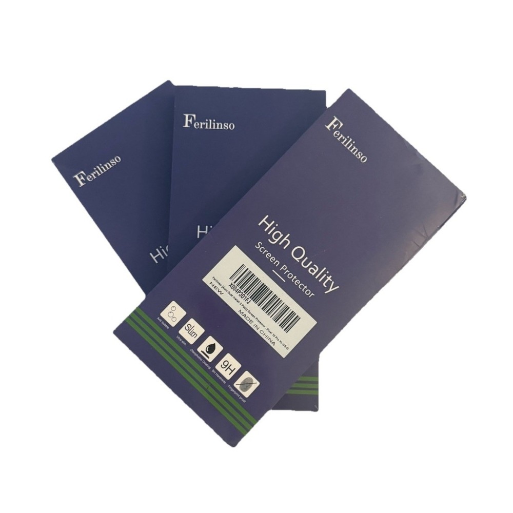 3 Boxes of Ferilinso 2-Pack 9H Screen Protectors Pixel 10 Pro XL New